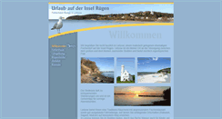 Desktop Screenshot of ferienhaus-lietzow.de